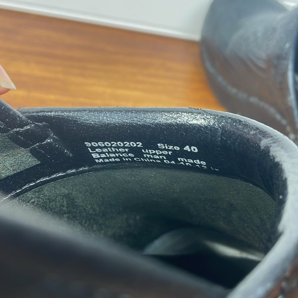 Dansko Black Professional Clog Tooled Leather Embossed Engraved Shoe Size 40 - Picture 14 of 14